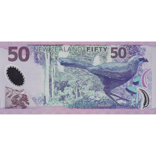 Billet de banque, 

Nouvelle-Zélande, 

50 dollars