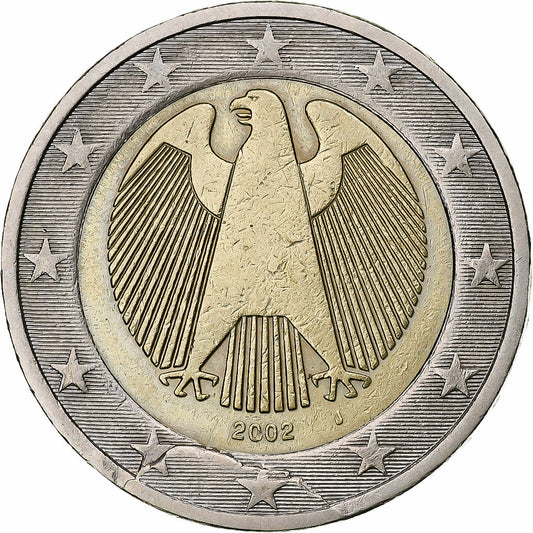 ALLEMAGNE - RÉPUBLIQUE FÉDÉRALE, 

2 euros, 

2002