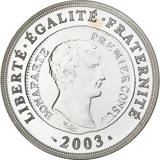 France, 
  
  1 1/2 euros, 
  
  Bicentenaire du franc germinal