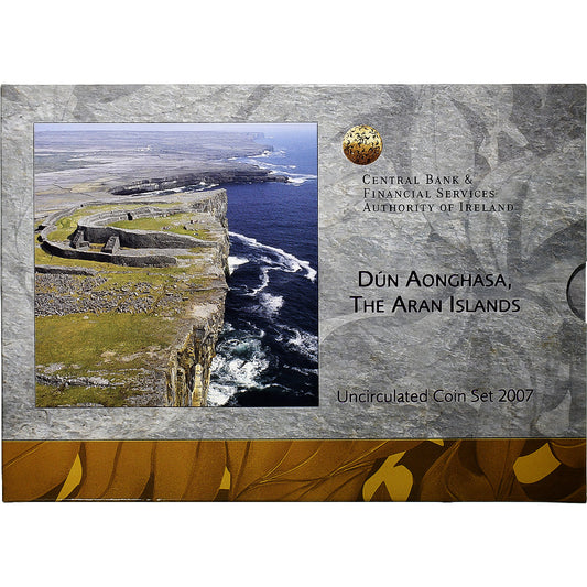 Irlande, 
  
  Ensemble 1 ct. - 2 euros, 
  
  Dun Aonghasa