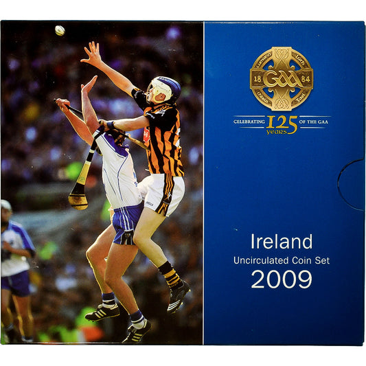 Irlande, 

Coffret 1 ct. - 2 euros, 

FDC