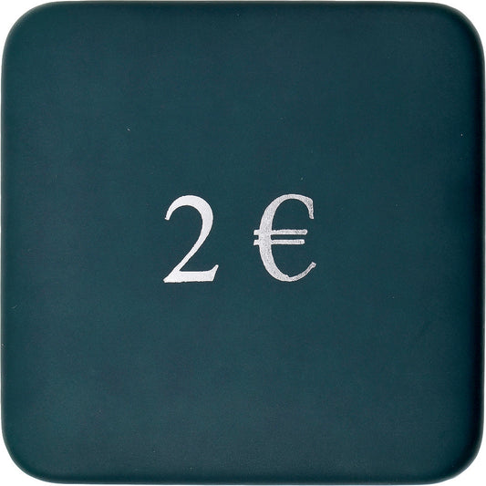 Belgique, 

2 euros, 

Union monétaire