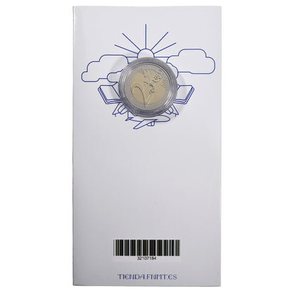Espagne, 

2 euros, 

Erasmus