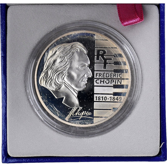 France, 
  
  1-1/2 euros, 
  
  Frédéric Chopin