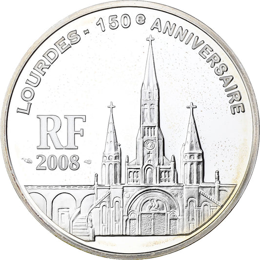 France, 

1,5 euro, 

Lourdes