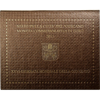 Vatican, 

2 euros, 

26e Journée mondiale de la jeunesse