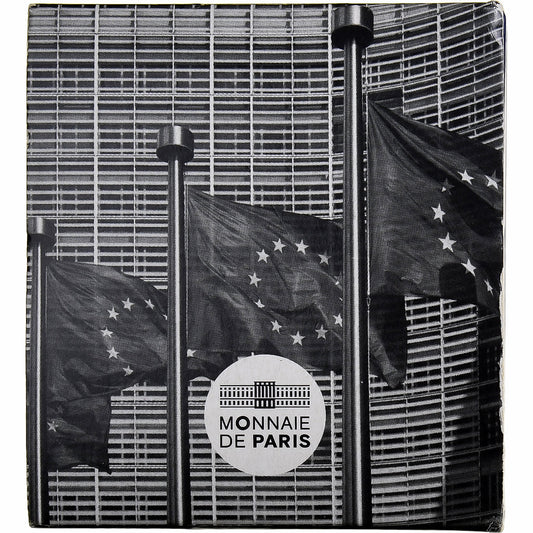 France, 

2 euros, 

30 ans du drapeau de l'Union européenne