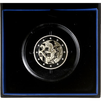 France, 
  
  2 euros, 
  
  Charles De Gaulle
