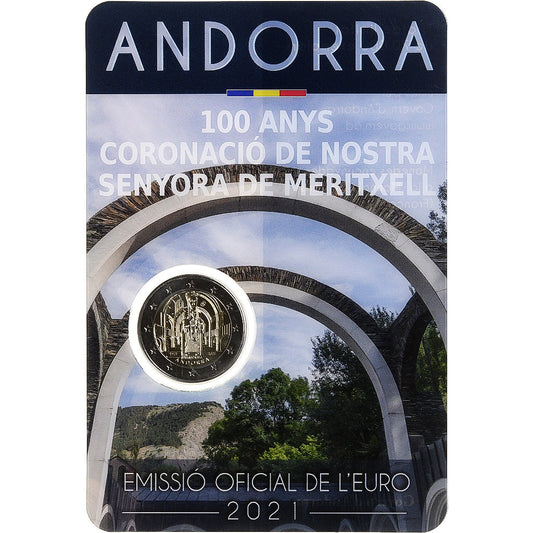 Andorre, 
  
  2 euros, 
  
  Meritxell