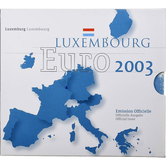 Luxembourg, 

1 centime à 2 euros, 

Pont Adolphe