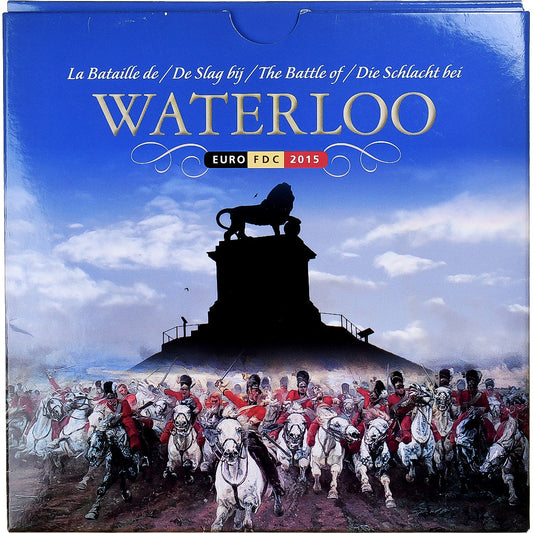Belgique, 

1 centime à 2 euros, 

Bataille de Waterloo