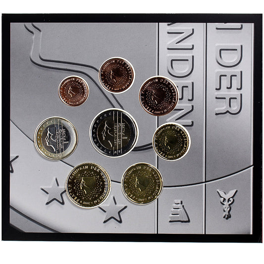 Pays-Bas,

Beatrix,

1 centime à 2 euros