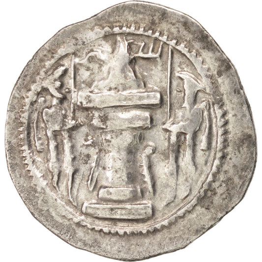 Monnaie, 

Sassanide (IIe siècle av. J.-C. - VIIe siècle av. J.-C.), 

Vahram IV (388-399)