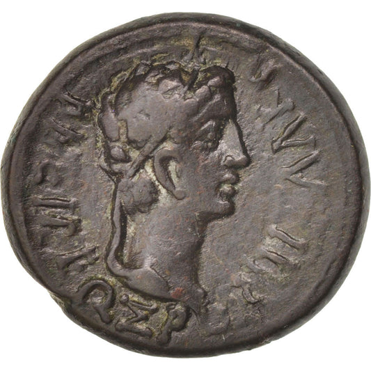 Pièce de monnaie, 

Auguste, 

Demi-unité