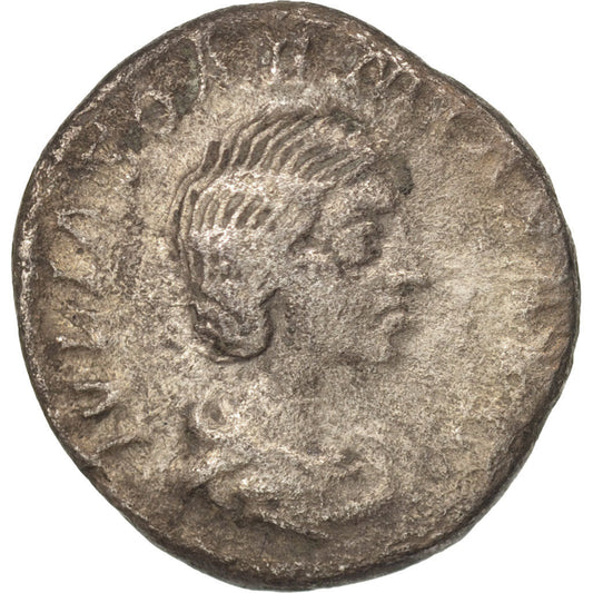 Pièce de monnaie, 
  
  Julia Soemias, 
  
  Denier
