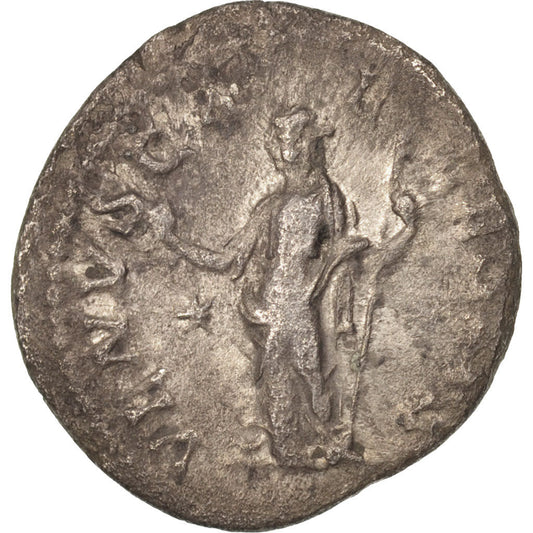 Pièce de monnaie, 
  
  Julia Soemias, 
  
  Denier