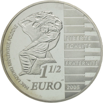 Pièce de monnaie,

France,

1,5 euro