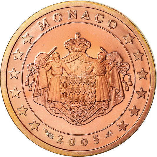 Monaco, 

2 centimes d'euro, 

2005