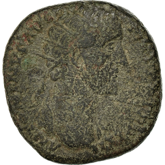 Pièce de monnaie, 
  
  Antonin le Pieux, 
  
  Dupondius