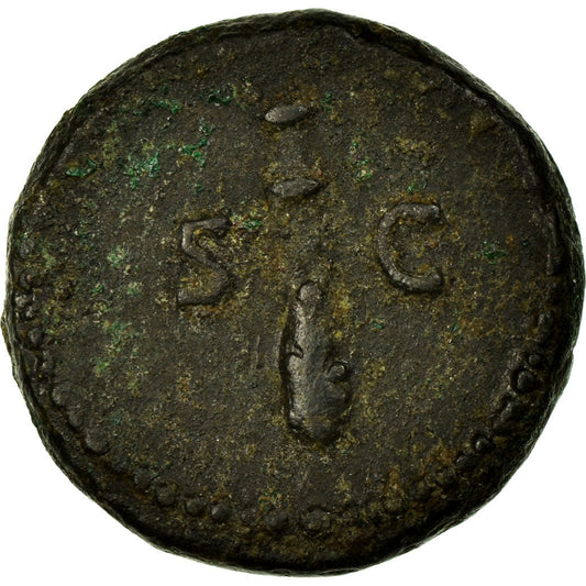 Pièce de monnaie, 
  
  Trajan, 
  
  Quadrans