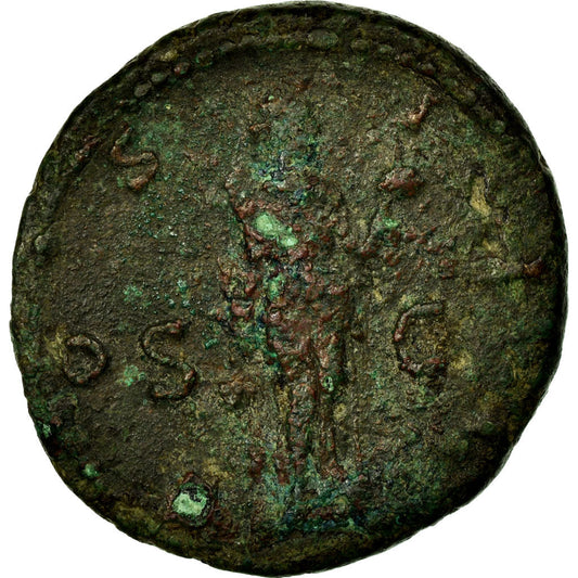 Pièce de monnaie, 

Hadrien, 

Comme