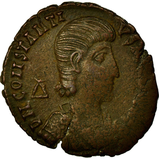 Pièce de monnaie, 
  
  Constance Gallus, 
  
  Maiorina