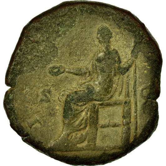 Pièce de monnaie, 
  
  Lucille, 
  
  Sesterce