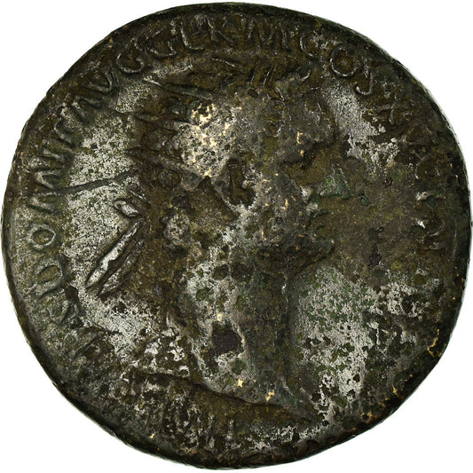 Pièce de monnaie, 
  
  Domitien, 
  
  Dupondius