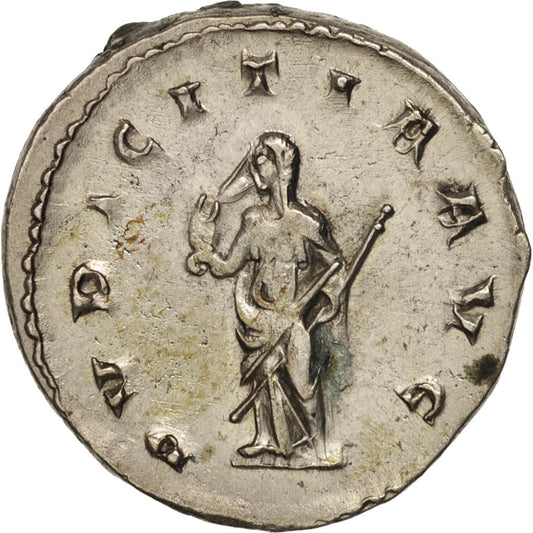 Pièce de monnaie, 
  
  Herennia Étruscille, 
  
  Antoninien