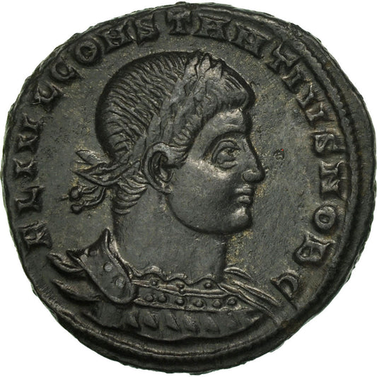 Pièce de monnaie, 
  
  Constance II, 
  
  Follis