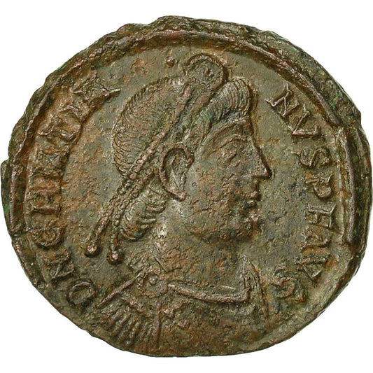 Pièce de monnaie, 

Gratien, 

Demi-Maiorina