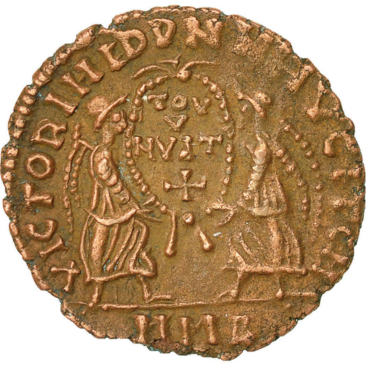 Pièce de monnaie, 
  
  Magnence, 
  
  Maiorina