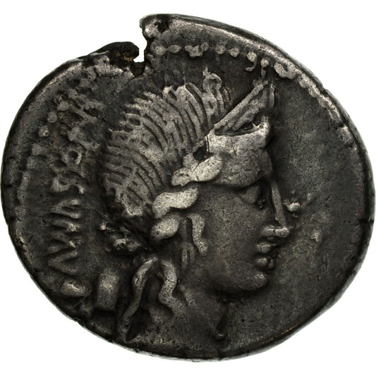 Pièce de monnaie, 
  
  Egnatie, 
  
  Denier