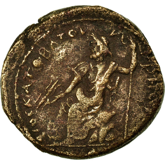 Pièce de monnaie, 
  
  Cyrrhestique, 
  
  Commode