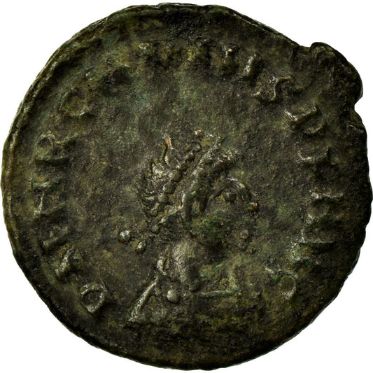 Pièce de monnaie, 
  
  Arcadius, 
  
  Follis