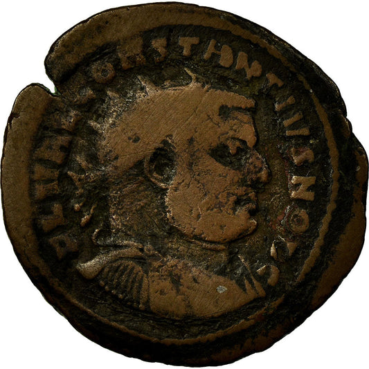 Pièce de monnaie, 

Constance Ier, 

Fraction Æ