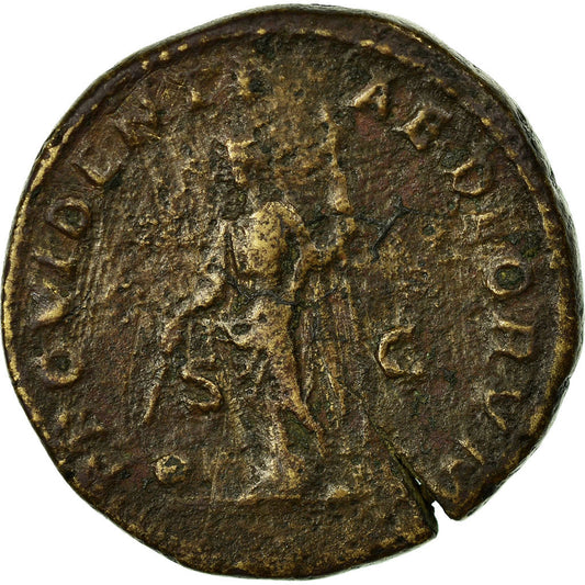 Pièce de monnaie, 
  
  Caracalla, 
  
  Sesterce