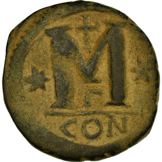 Pièce de monnaie, 
  
  Anastase Ier, 
  
  Follis
