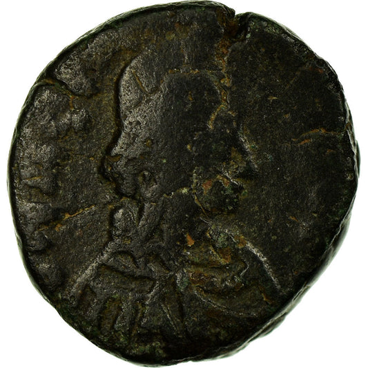 Pièce de monnaie, 
  
  Anastase Ier, 
  
  Demi-Follis