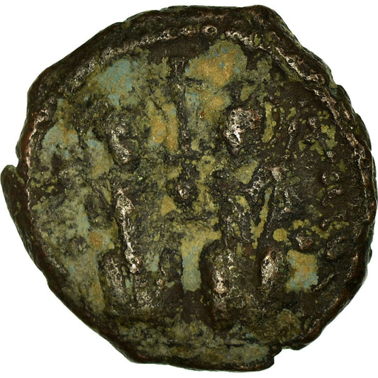Pièce de monnaie, 
  
  Justin II, 
  
  Décanummium
