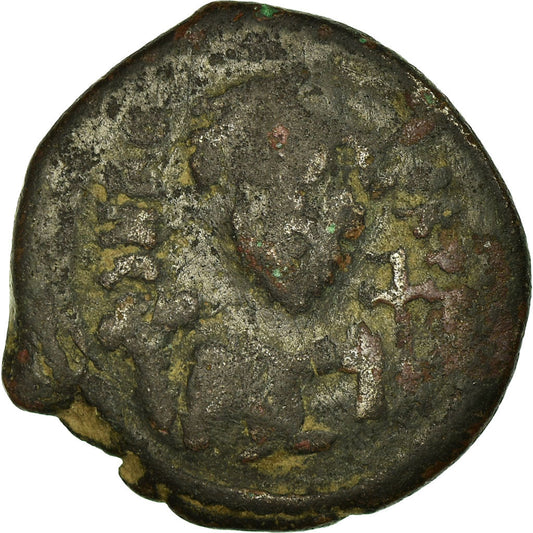 Pièce de monnaie, 
  
  Phocas, 
  
  Demi-Follis
