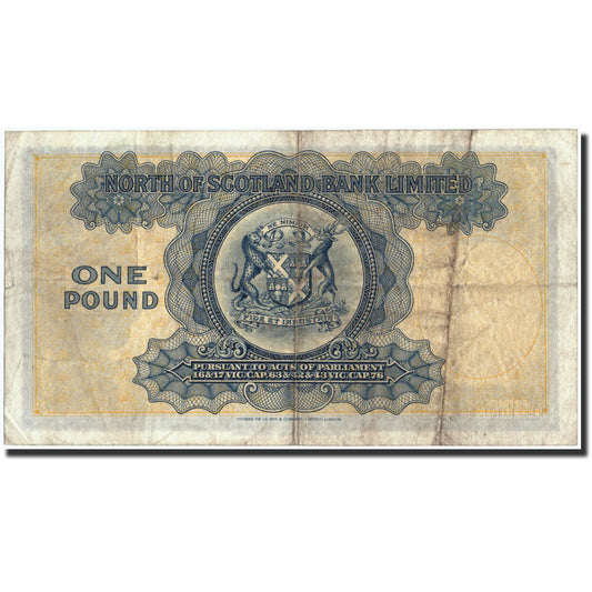 Billet de banque, 

Écosse, 

1 livre