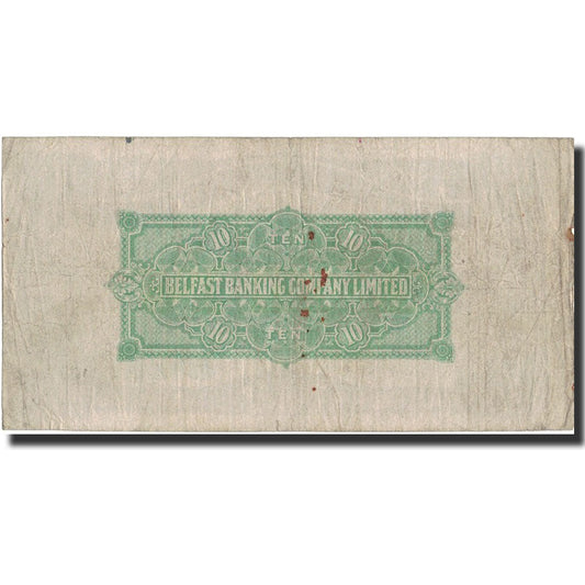 Billet de banque, 

Irlande du Nord, 

10 livres
