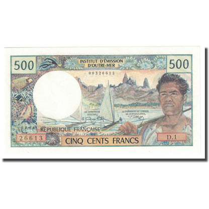 Billet de banque, 

Nouvelle-Calédonie, 

500 francs