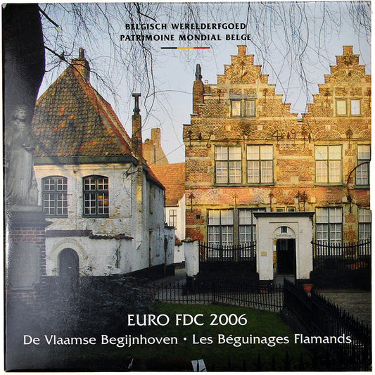 Belgique, 
  
  1 centime à 2 euros, 
  
  Les Béguinages Flamands