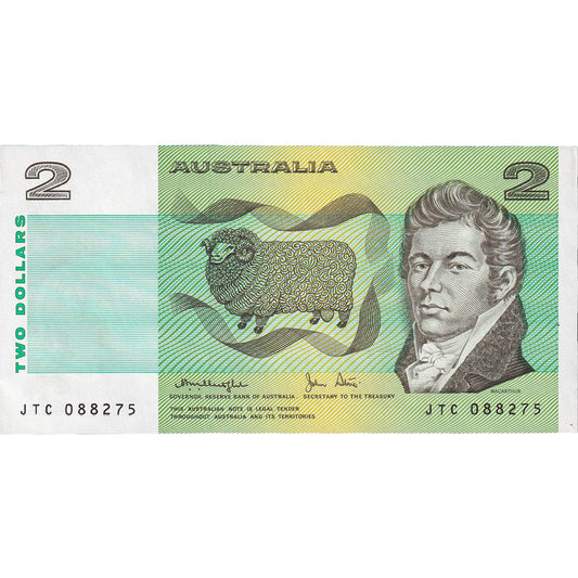 Billet de banque, 

Australie, 

2 dollars