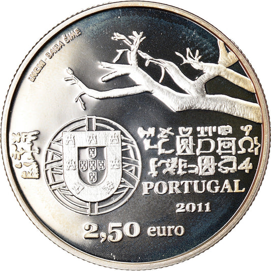 Portugal, 
  
  2-1/2 euros, 
  
  Capelo et Ivens