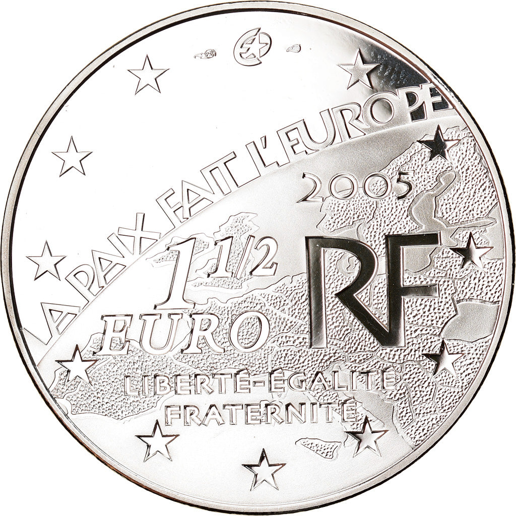 France, 

1,5 euro, 

Fin de la Seconde Guerre mondiale